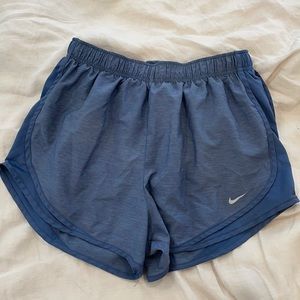 Blue Nike Running Shorts